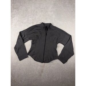 carbon38 jacket full zip gray m